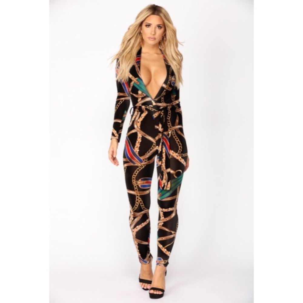 Fasten Your Chains Jumpsuit